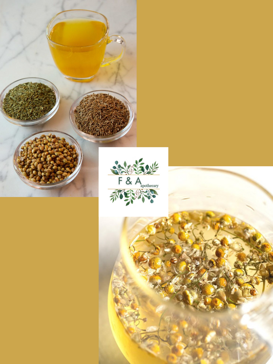 Gut-Soothing & Calming Herbs: The Power of Fennel, Cumin, Ajwain, Coriander & Chamomile