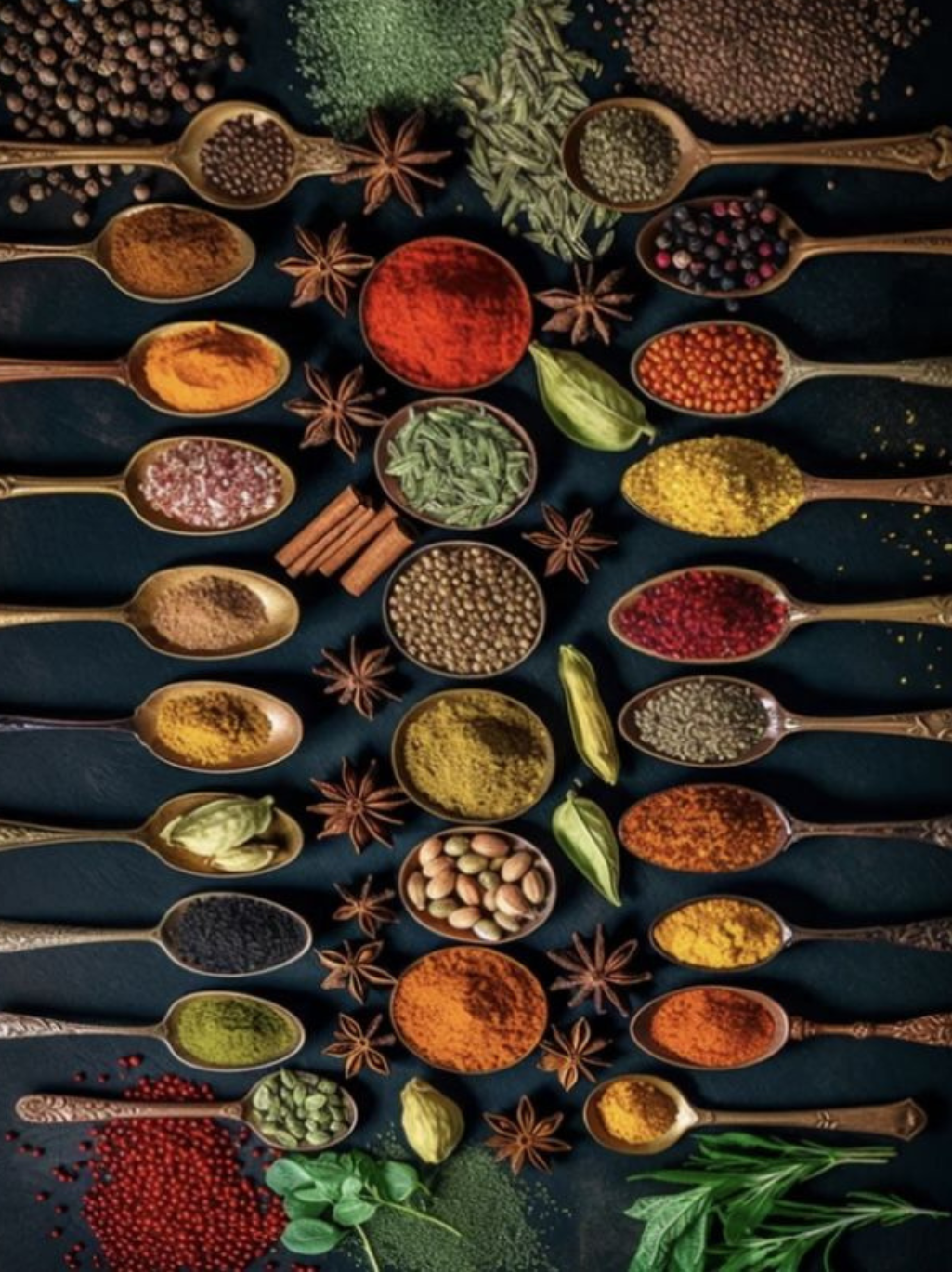 Kitchen Herbs and Spices